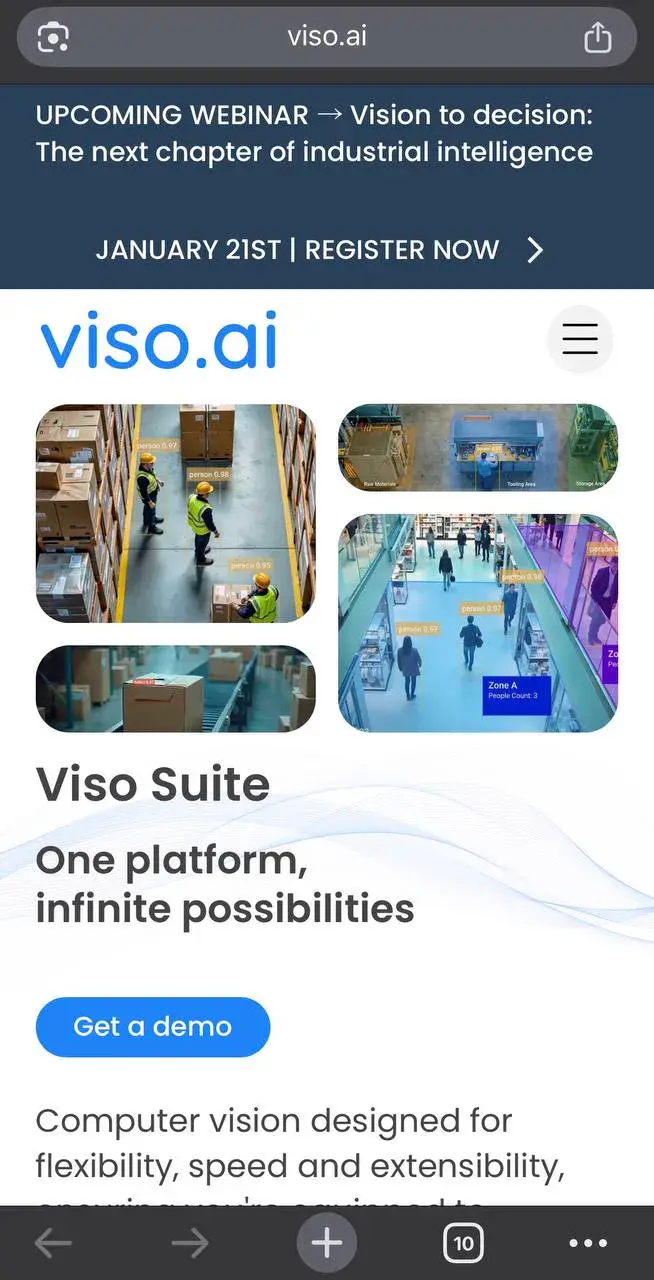 Viso.ai - No-Code Computer Vision Platform